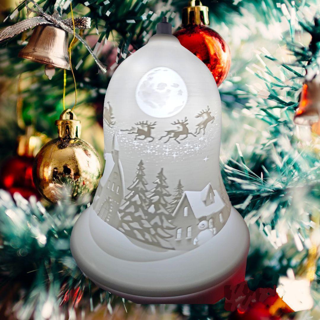 Christmas Bell Ornament | Bell Shaped Ornament | Odell Creations