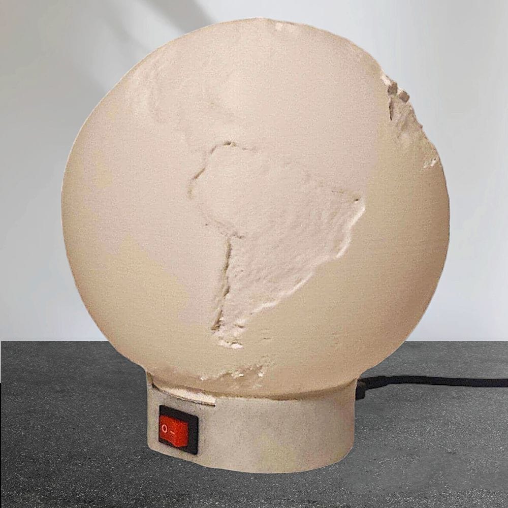 3D Print Lithophane Globe | Globe Lithophane | Odell Creations