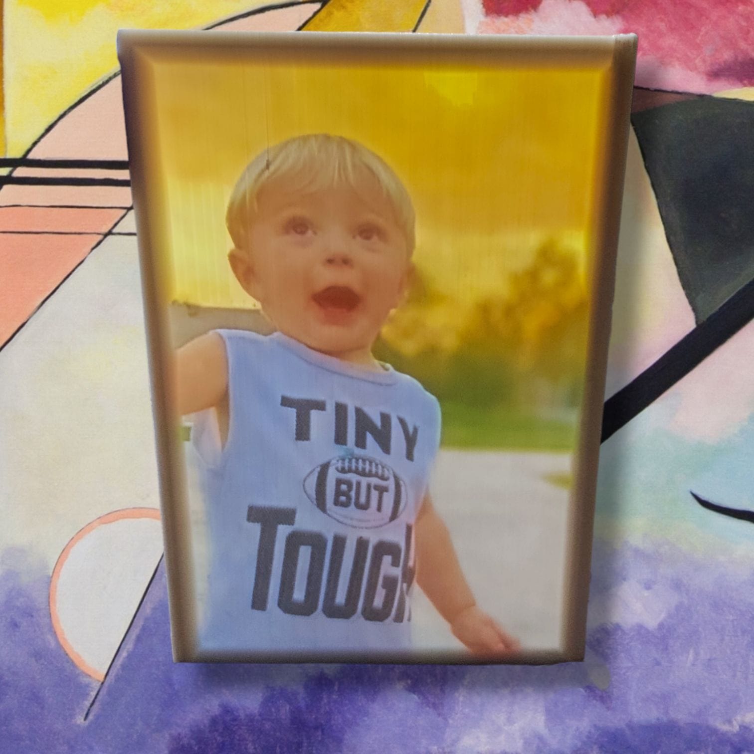 Custom Photo Puck Light Lithophane - Odell Creations