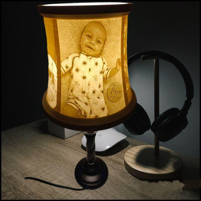 Lamp Custom Photo Lithophane and Shade by Odell Creations - Odell Creations