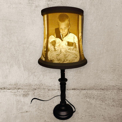 Lamp Custom Photo Lithophane and Shade by Odell Creations - Odell Creations