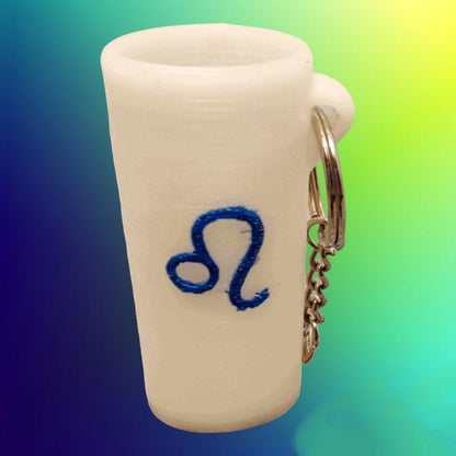 Zodiac Sign Glowing Bic Lighter Sleeve Keychain by MM3D - Odell Creations