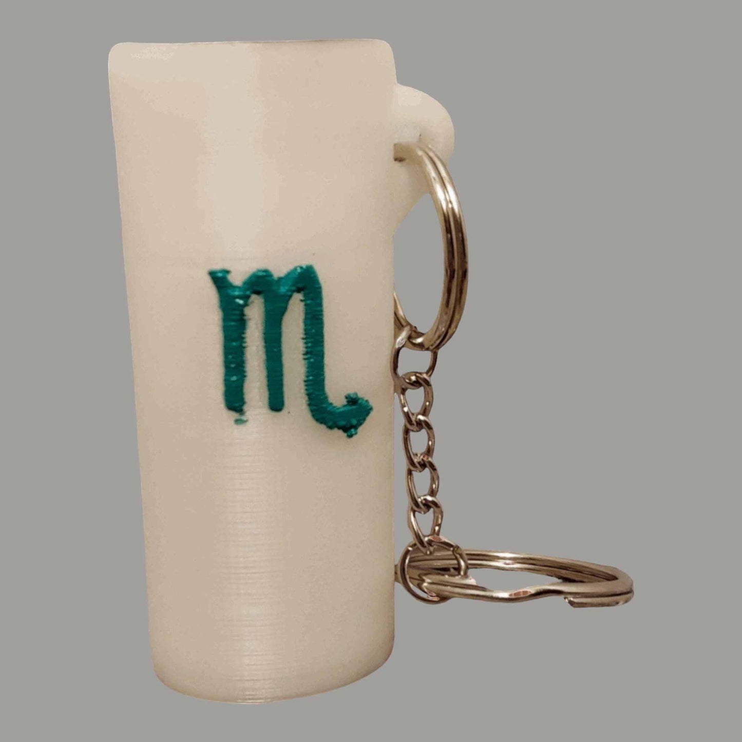 Zodiac Sign Glowing Bic Lighter Sleeve Keychain by MM3D - Odell Creations