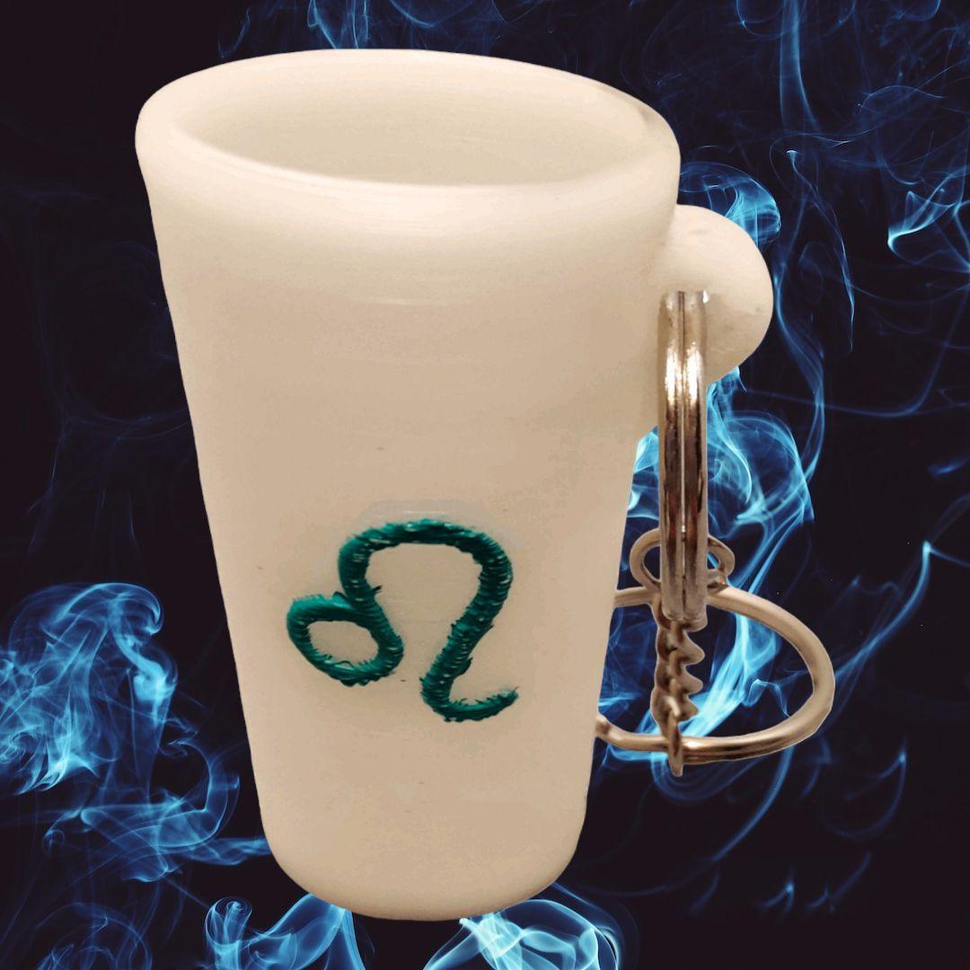 Zodiac Sign Glowing Bic Lighter Sleeve Keychain by MM3D - Odell Creations