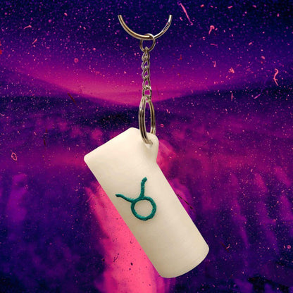 Zodiac Sign Glowing Bic Lighter Sleeve Keychain by MM3D - Odell Creations