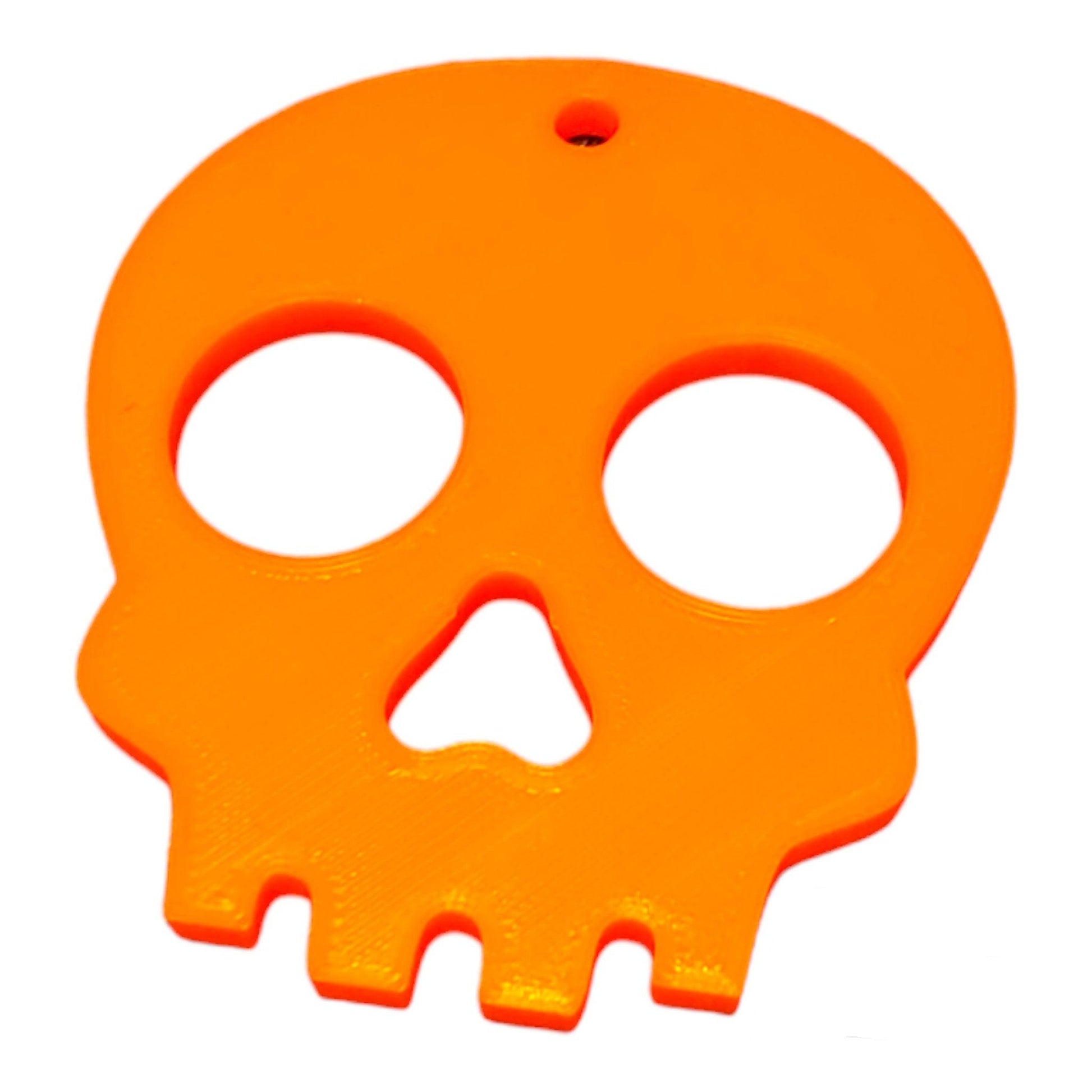 Skull Head Keychain | Scary Skull Keychain | Odell Creations